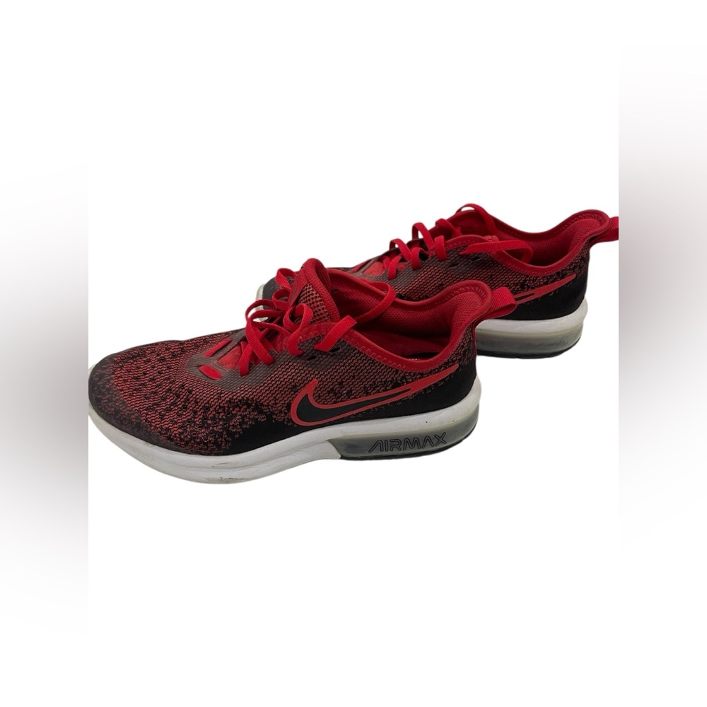 NIKE AIR MAX SEQUENT 4 ‘University Red’ AO4485-006 Sneaker Shoes Men's Size 8.5
